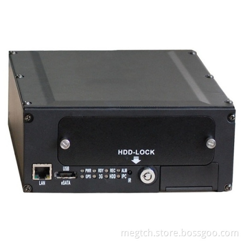Multi Channel Vihicle with GPS 3G LAN WiFi Bus DVR